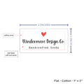 PPLR_HIDDEN_PRODUCT Simple Heart (2"x1"-Cotton)