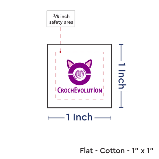 PPLR_HIDDEN_PRODUCT Print your Logo or Image on FLAT Cotton Tags
