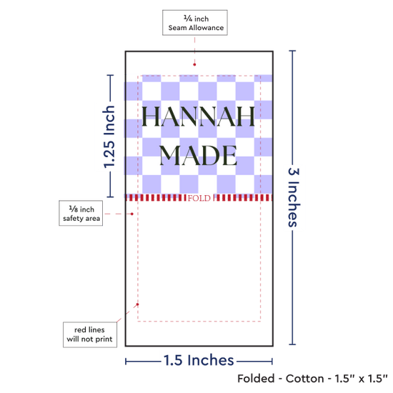 PPLR_HIDDEN_PRODUCT Print Your Logo or Image on FOLDED Cotton Tags