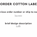 PPLR_HIDDEN_PRODUCT Reorder Previous Label Design - COTTON