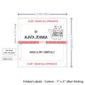 PPLR_HIDDEN_PRODUCT Cute Cat Labels (2"x1"-Cotton)