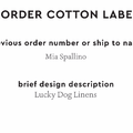 PPLR_HIDDEN_PRODUCT Reorder Previous Label Design - COTTON