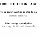 PPLR_HIDDEN_PRODUCT Reorder Previous Label Design - COTTON