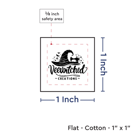 PPLR_HIDDEN_PRODUCT Print your Logo or Image on FLAT Cotton Tags