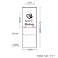 PPLR_HIDDEN_PRODUCT Heart and Paw Print (1" wide - Satin)