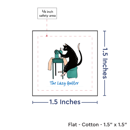 PPLR_HIDDEN_PRODUCT Print your Logo or Image on FLAT Cotton Tags