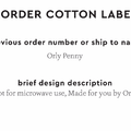 PPLR_HIDDEN_PRODUCT Reorder Previous Label Design - COTTON