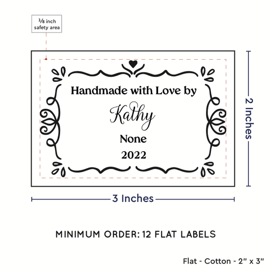 PPLR_HIDDEN_PRODUCT Swirl Accent Border (2"x3" Cotton - 12 labels/set)
