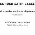 PPLR_HIDDEN_PRODUCT Reorder Previous Label Design - SATIN