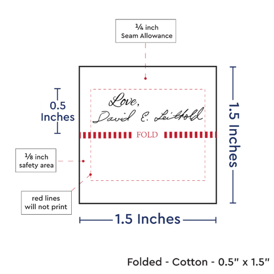 PPLR_HIDDEN_PRODUCT Print Your Logo or Image on FOLDED Cotton Tags