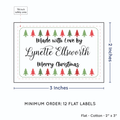 PPLR_HIDDEN_PRODUCT Christmas Trees (2"x3" Cotton - 12 labels/set)