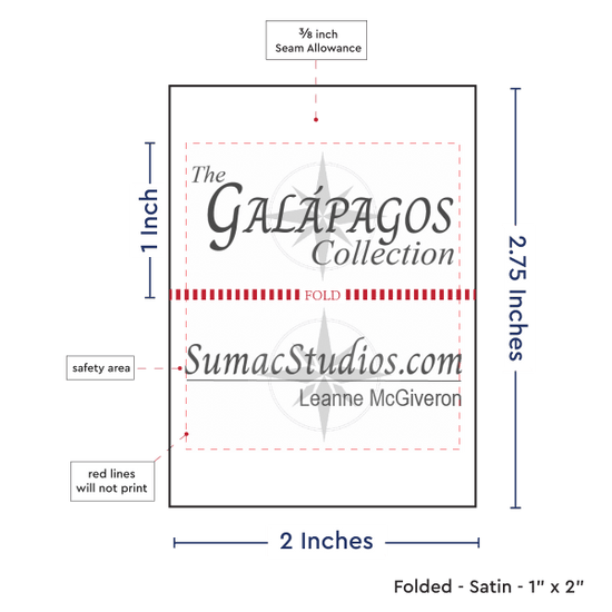 PPLR_HIDDEN_PRODUCT Print your Logo or Image on Satin Tags (2" wide - Satin)
