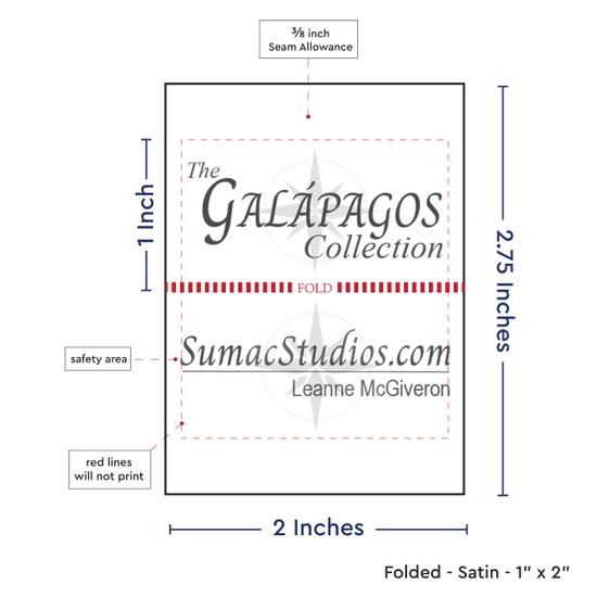 PPLR_HIDDEN_PRODUCT Print your Logo or Image on Satin Tags (2" wide - Satin)