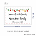 PPLR_HIDDEN_PRODUCT Christmas Garland (2"x3" Cotton - 12 labels/set)