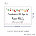 PPLR_HIDDEN_PRODUCT Christmas Garland (2"x3" Cotton - 12 labels/set)