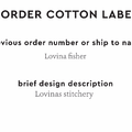 PPLR_HIDDEN_PRODUCT Reorder Previous Label Design - COTTON
