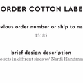 PPLR_HIDDEN_PRODUCT Reorder Previous Label Design - COTTON