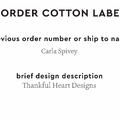 PPLR_HIDDEN_PRODUCT Reorder Previous Label Design - COTTON