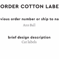 PPLR_HIDDEN_PRODUCT Reorder Previous Label Design - COTTON