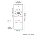 PPLR_HIDDEN_PRODUCT Print Your Logo/Image on Satin Tags (1" wide - Satin)