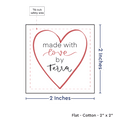 PPLR_HIDDEN_PRODUCT Print your Logo or Image on FLAT Cotton Tags