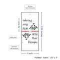 PPLR_HIDDEN_PRODUCT Print Your Logo/Image on Satin Tags (1" wide - Satin)