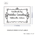 PPLR_HIDDEN_PRODUCT Swirl Accent Border (2"x3" Cotton - 12 labels/set)