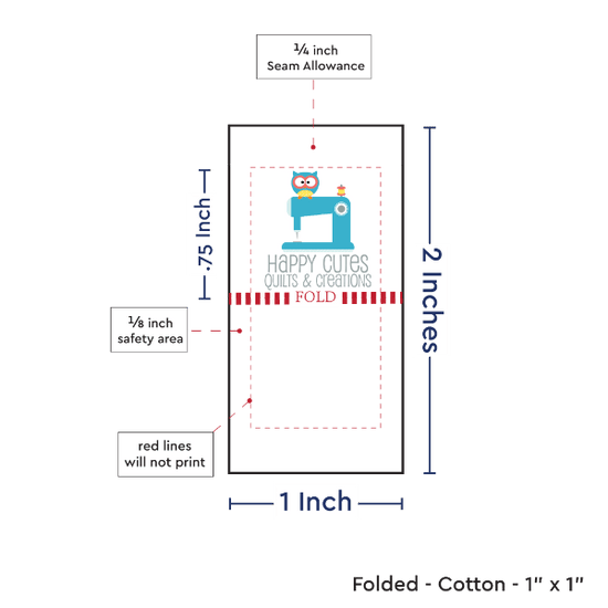 PPLR_HIDDEN_PRODUCT Print Your Logo or Image on FOLDED Cotton Tags