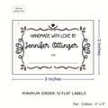 PPLR_HIDDEN_PRODUCT Swirl Accent Border (2"x3" Cotton - 12 labels/set)