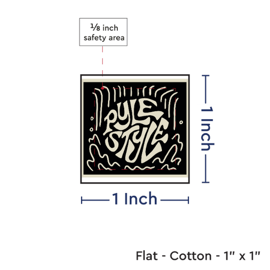 PPLR_HIDDEN_PRODUCT Print your Logo or Image on FLAT Cotton Tags