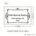 PPLR_HIDDEN_PRODUCT Swirl Accent Border (2"x3" Cotton - 12 labels/set)