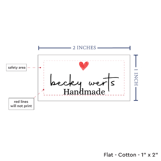 PPLR_HIDDEN_PRODUCT Simple Heart (2"x1"-Cotton)