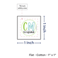 PPLR_HIDDEN_PRODUCT Print your Logo or Image on FLAT Cotton Tags