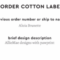 PPLR_HIDDEN_PRODUCT Reorder Previous Label Design - COTTON