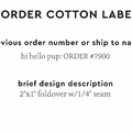 PPLR_HIDDEN_PRODUCT Reorder Previous Label Design - COTTON