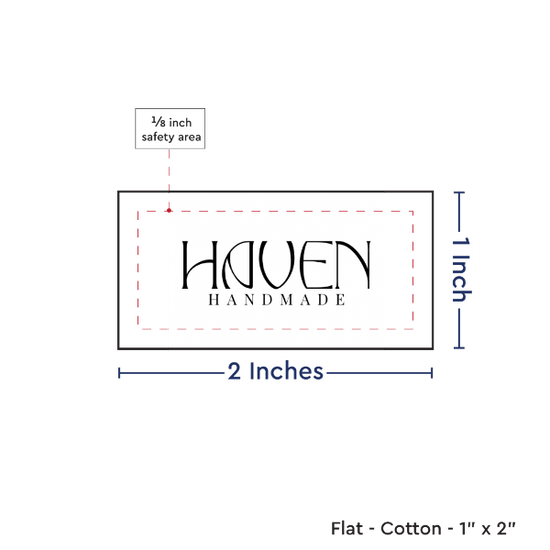 PPLR_HIDDEN_PRODUCT Print your Logo or Image on FLAT Cotton Tags