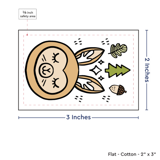 PPLR_HIDDEN_PRODUCT Print your Logo or Image on FLAT Cotton Tags