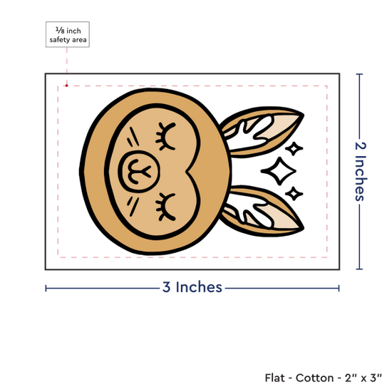 PPLR_HIDDEN_PRODUCT Print your Logo or Image on FLAT Cotton Tags