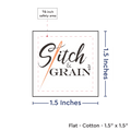 PPLR_HIDDEN_PRODUCT Print your Logo or Image on FLAT Cotton Tags