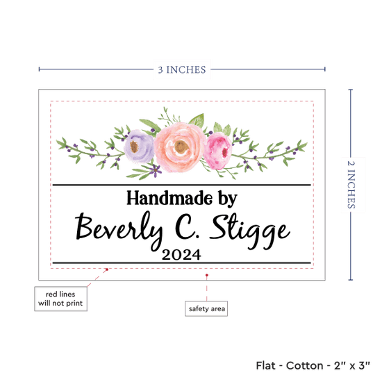 PPLR_HIDDEN_PRODUCT Floral Swag (2"x3"-Cotton)