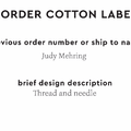 PPLR_HIDDEN_PRODUCT Reorder Previous Label Design - COTTON