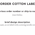 PPLR_HIDDEN_PRODUCT Reorder Previous Label Design - COTTON