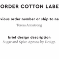 PPLR_HIDDEN_PRODUCT Reorder Previous Label Design - COTTON