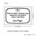 PPLR_HIDDEN_PRODUCT Frame Quote (2"x3" Cotton - 12 labels/set)