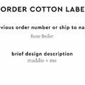 PPLR_HIDDEN_PRODUCT Reorder Previous Label Design - COTTON