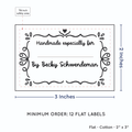 PPLR_HIDDEN_PRODUCT Swirl Accent Border with Fill in Blanks (2"x3" Cotton - 12 labels/set)