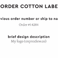 PPLR_HIDDEN_PRODUCT Reorder Previous Label Design - COTTON