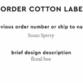 PPLR_HIDDEN_PRODUCT Reorder Previous Label Design - COTTON