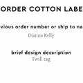 PPLR_HIDDEN_PRODUCT Reorder Previous Label Design - COTTON