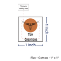 PPLR_HIDDEN_PRODUCT Print your Logo or Image on FLAT Cotton Tags